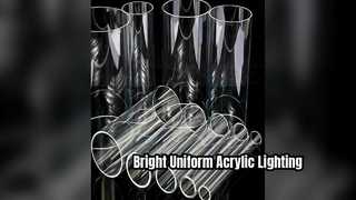 Piastra guida luce in acrilico di alta qualità per un'illuminazione uniforme