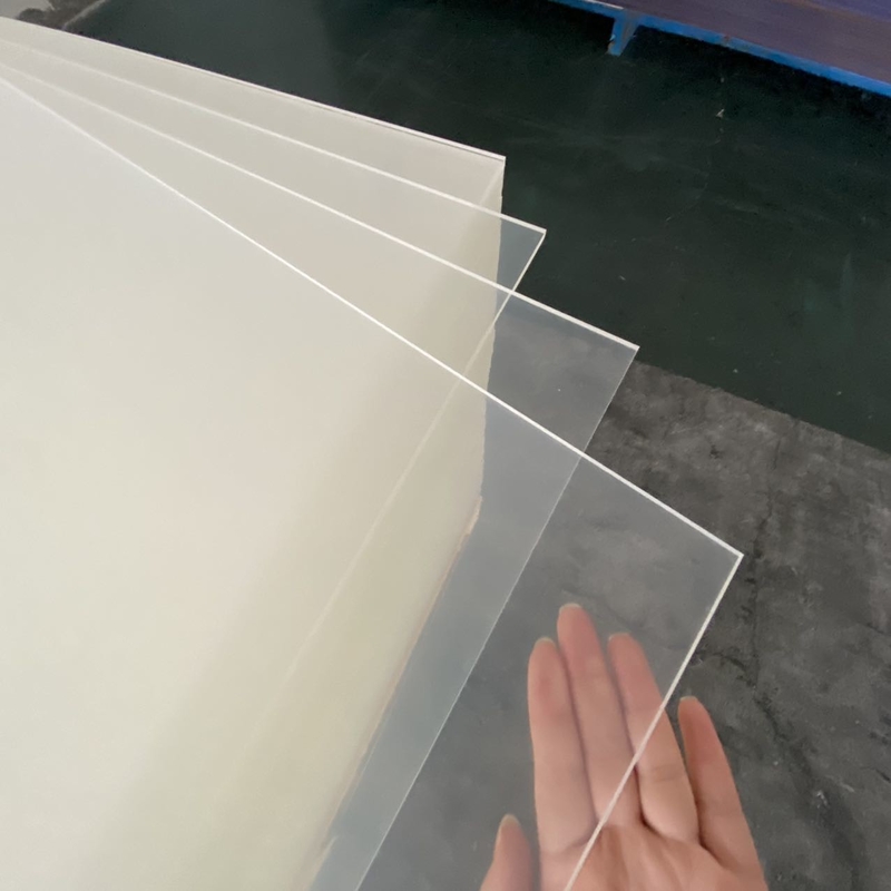 2mm 4mm 6mm Quadrato Taglio Su Dimensione Pmma Perspex Placca Acrilica Chiara