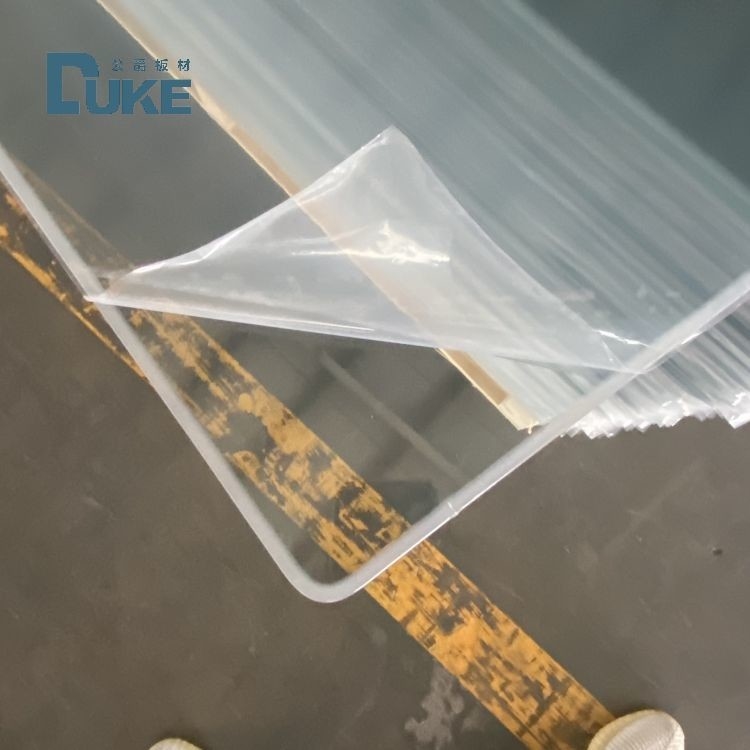Foglio acrilico fuso di grado ottico Duke 100% vergine Mitsubishi MMA Alta chiarezza 92% Specchio Precisione 10mm 2mm UV Plastico stampabile