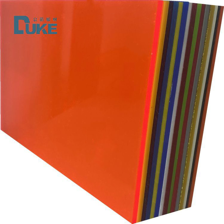 Duke 100% Vergine Mitsubishi Fuso Acrilico Carta Custom Colorato vasca da bagno Carta di plastica Prezzo competitivo 12mm 5mm Taglio MMA