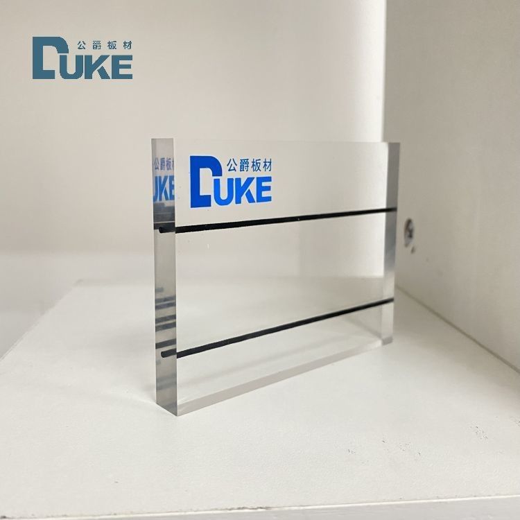 Recinzione Antivento in Acrilico Duke Manufacturer's, Resistente ai Raggi UV e al Calore, Spessore 2-40mm per Taglio e Piegatura nell'Edilizia Comunale