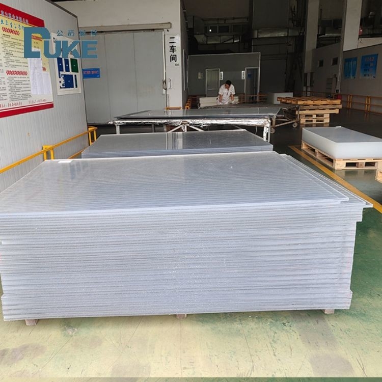 Fence insonorizzante UV 4mm PMMA per incisioni di costruzioni municipali inclusa