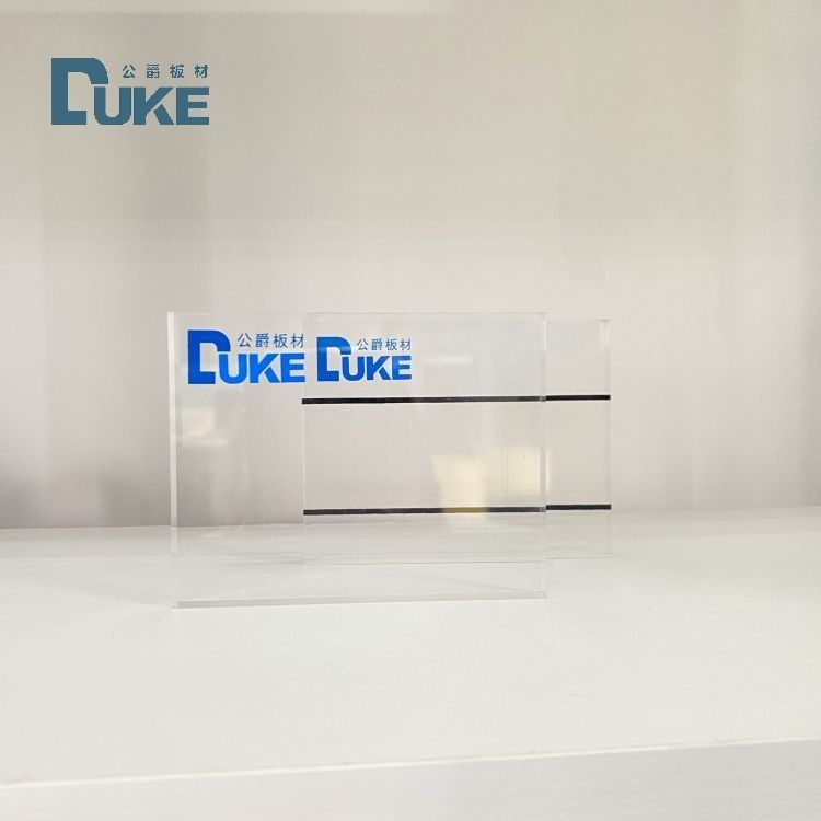 100% Virgin Material Cast Acrylic Sheet 5mm to 20mm Thickness Durable Panel for Outdoor Sound Barrier / Noise Barrier