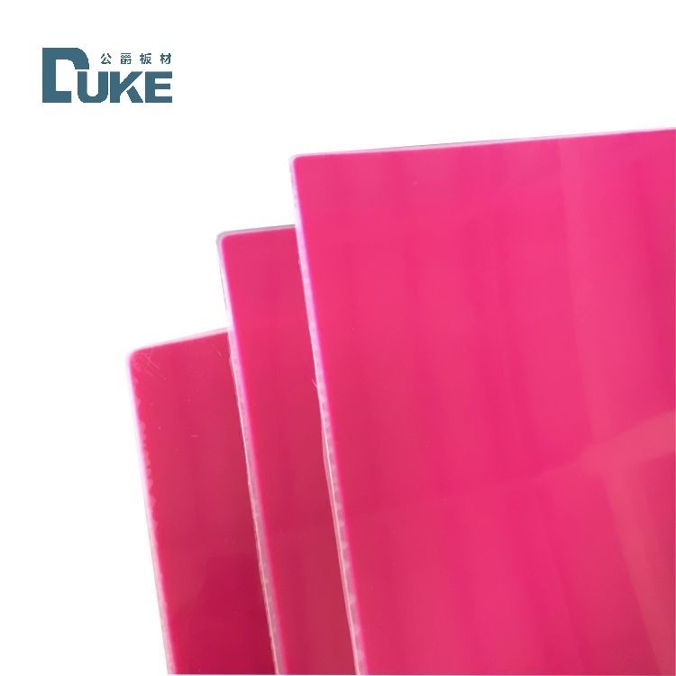 Duke 100% Vergine Mitsubishi Fuso Acrilico Carta Custom Colorato vasca da bagno Carta di plastica Prezzo competitivo 12mm 5mm Taglio MMA