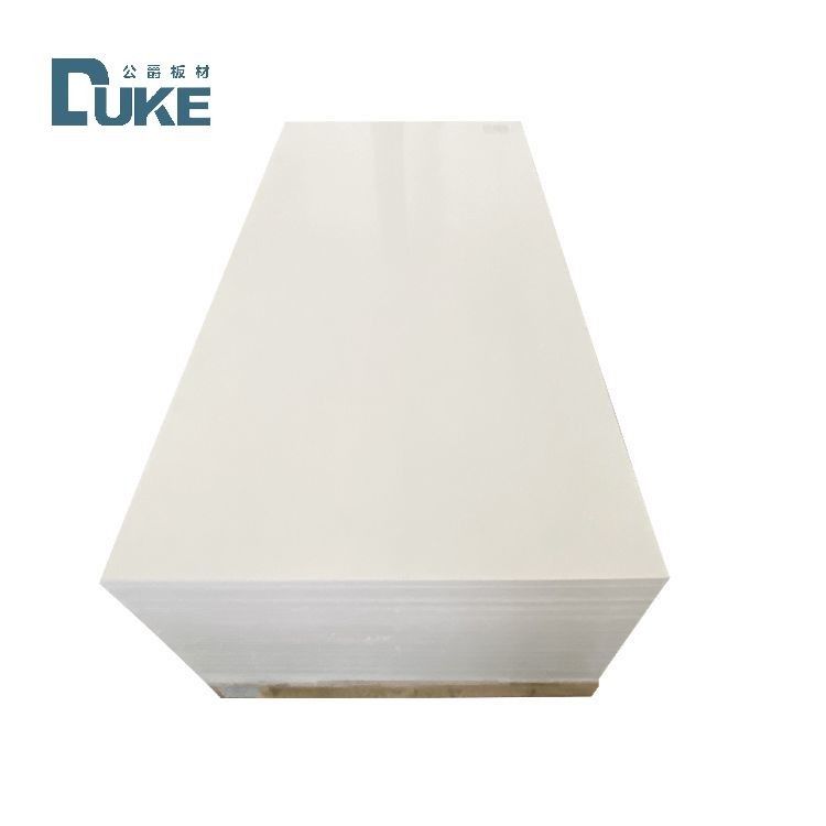 Lastra in acrilico colato anti-muffa di grado sanitario DUKE, 3 mm, bianca, PMMA, per vasca da bagno, servizio di taglio personalizzabile
