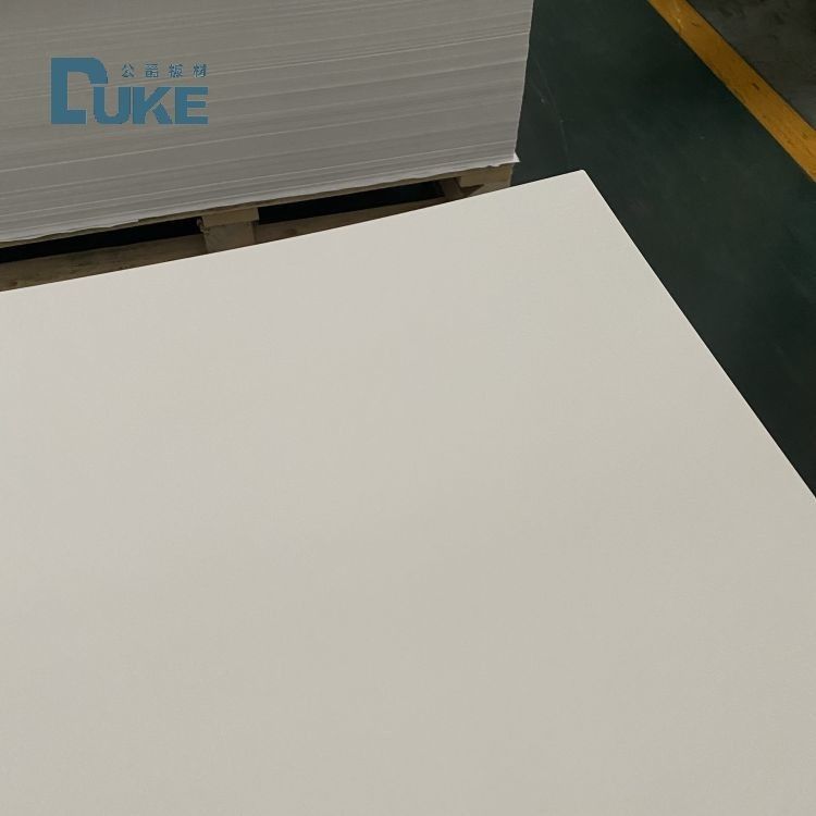Lastra in acrilico colato anti-muffa di grado sanitario DUKE, 3 mm, bianca, PMMA, per vasca da bagno, servizio di taglio personalizzabile