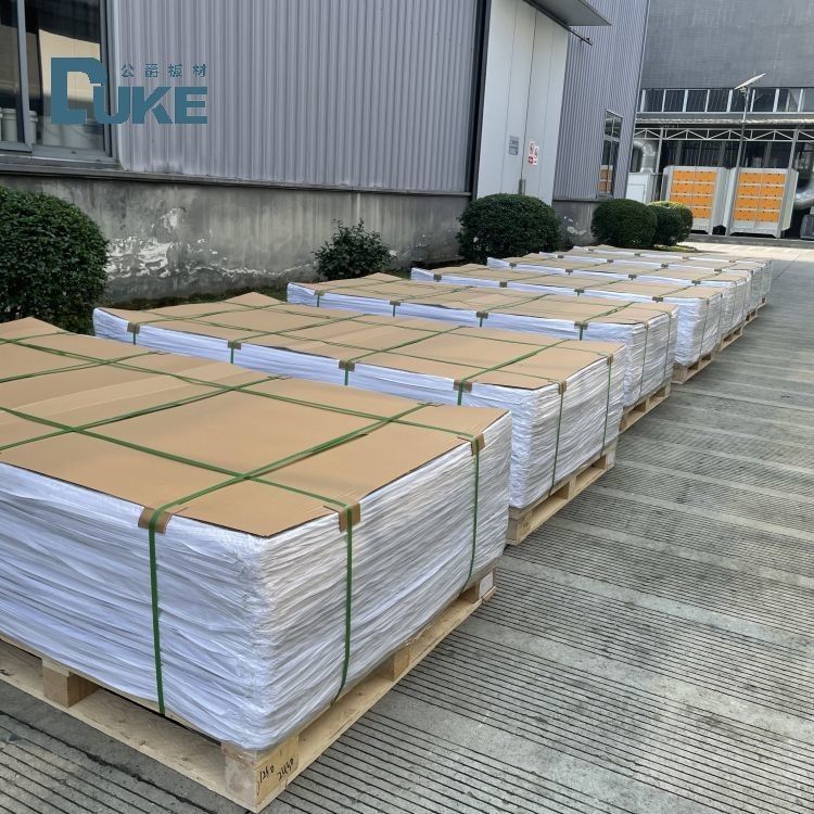 Lastra in acrilico colato anti-muffa di grado sanitario DUKE, 3 mm, bianca, PMMA, per vasca da bagno, servizio di taglio personalizzabile