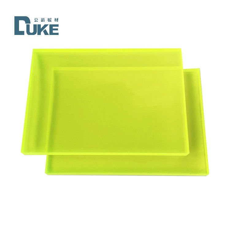 Foglio PMMA fluorescente personalizzabile per segnali a LED - pannelli pubblicitari OEM