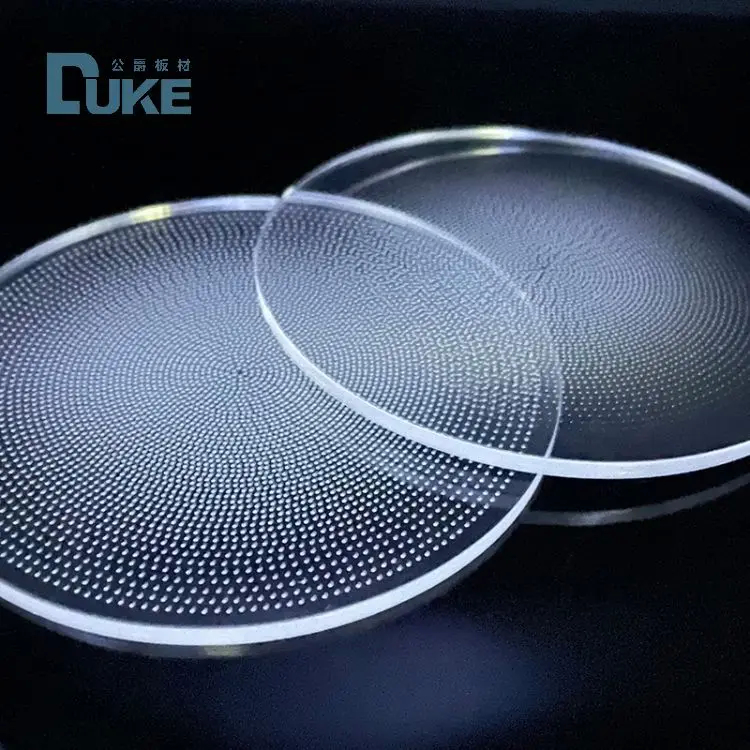 92% Trasmissione luminosa 100% Virgin Mitsubishi MMA Led Panel LGP PMMA Mma Foglio acrilico