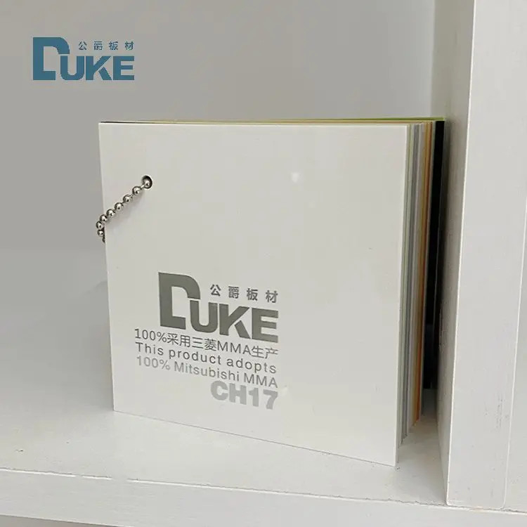 8mm Duke Fabbricante 100% Virgin Mitsubishi MMA White Opal Cast Acrylic Sheet Plastica liscia Manifatturiera Scheda di segnaletica