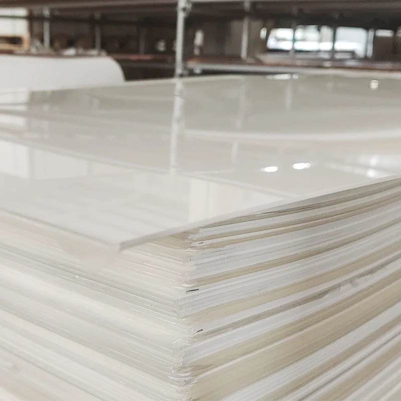 8mm Duke Fabbricante 100% Virgin Mitsubishi MMA White Opal Cast Acrylic Sheet Plastica liscia Manifatturiera Scheda di segnaletica