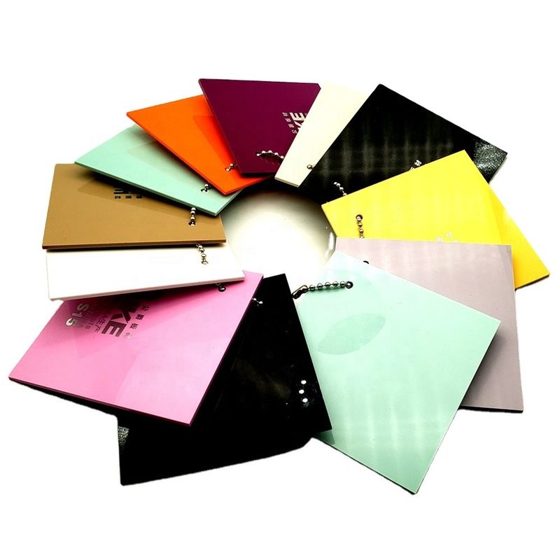 Materiale vergine 100% Fuso foglio acrilico tagliato con precisione a colori personalizzati per vasche da bagno articoli igienici