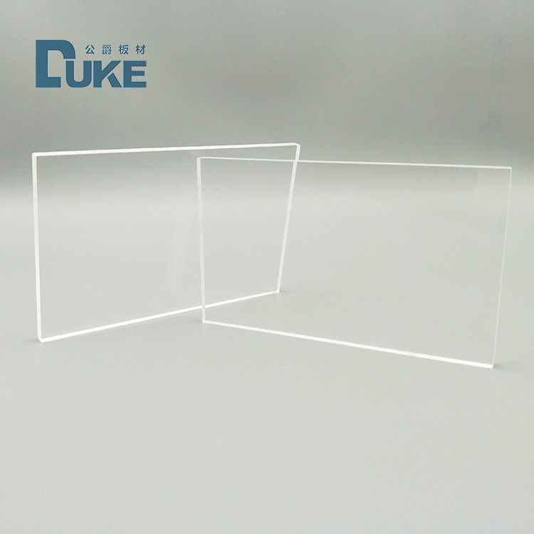 pannello di plexiglass trasparente con servizio di taglio laser personalizzato per il display