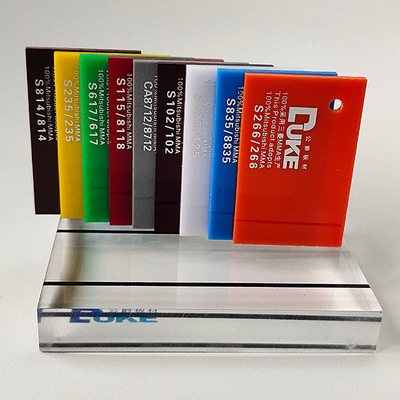 Strato acrilico fuso variopinto su ordinazione 2mm del plexiglass del segno dell'ANNUNCIO 3mm 5mm