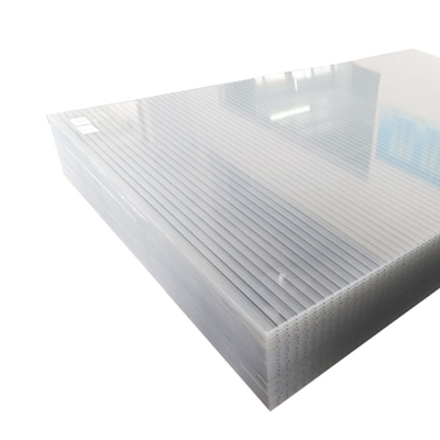 Chiaro pannello trasparente di vetro acrilico su ordinazione 3mm della barriera di rumore 8mm