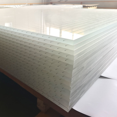 Piatto acrilico trasparente dello strato di plastica acrilico 15mm su ordinazione per la strada principale