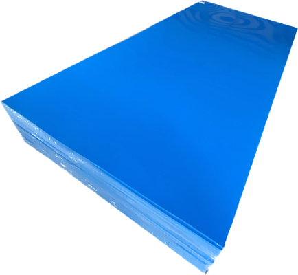 Fabbrica al dettaglio del marchio DUKE Colore blu foglio acrilico fuso PMMA Perspex Plexiglass per la pubblicità